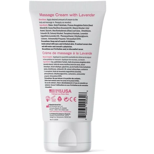 Распродажа! Массажный крем с лавандой Desire by Swiss Navy Massage Cream 150 мл (срок до 27.06.2024)