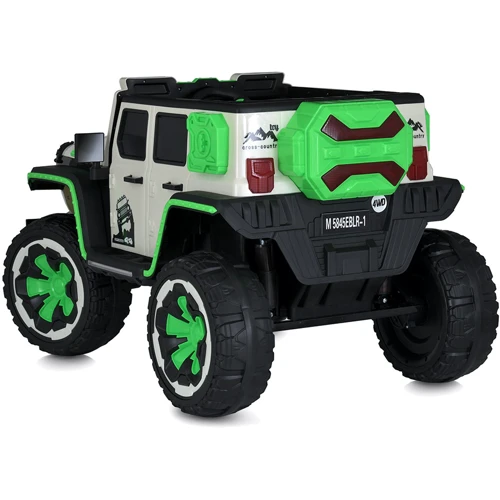 Дитячий електромобіль Bambi Racer Позашляховик білий (M 5845EBLR-1)