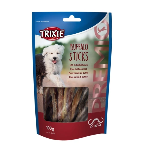 Лакомство Trixie Premio Buffalo Sticks палочки с мясом буйвола 100 г (4011905314020)