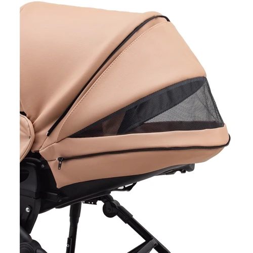 Коляска 2 в 1 Bair Ultra ECO кожа 100% U-40 Сamel (680615): Ширина шасси 60 см