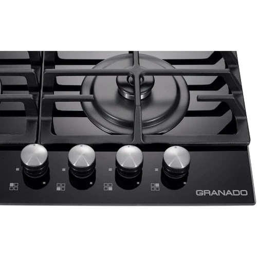 Варильна поверхня GRANADO GGH 62-104 black glass: Розташування панелі Спереди посередине