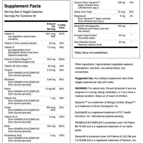 Swanson Ultra Real Food Multi Men's Daily Мультивитамины на каждый день для мужчин 90 веганских капсул: Тип Мультивитамины