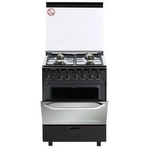 Газовая плита Fresh I60G5/01 Black: Тип варочной поверхности газовая