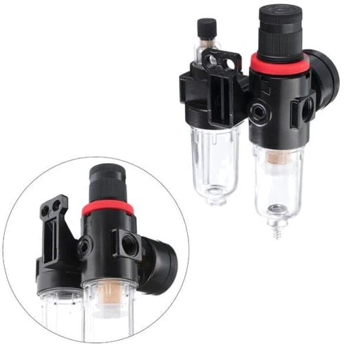 Блок подготовки воздуха 1/4" Intertool PT-1431: Рабочее давление, бар 0-12