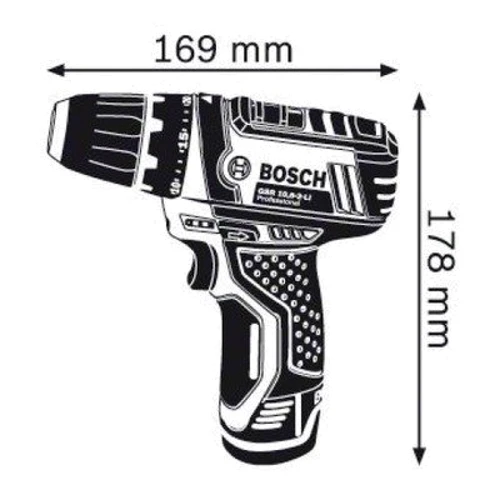 Шуруповерт аккумуляторный Bosch PSR 10.8 LI-2 (0603972921): Количество скоростей работы 2