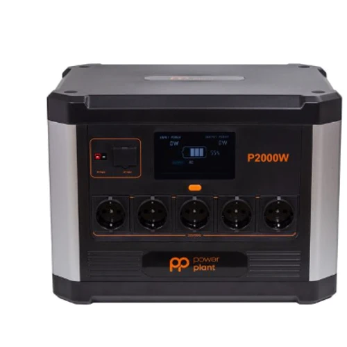 Зарядная станция PowerPlant P2000W 1843.2Wh 512000mAh 2000W (PB930746)