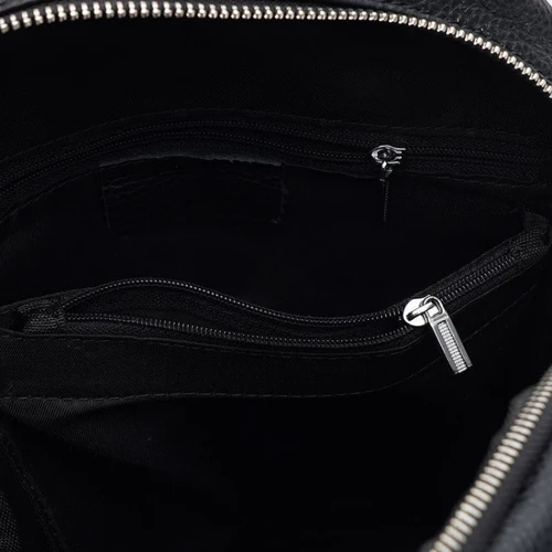 Жіночий рюкзак чорний (Ricco Grande K1183-black): Тип ручки Со съемным ремнем, Плечевой ремень, Короткая ручка