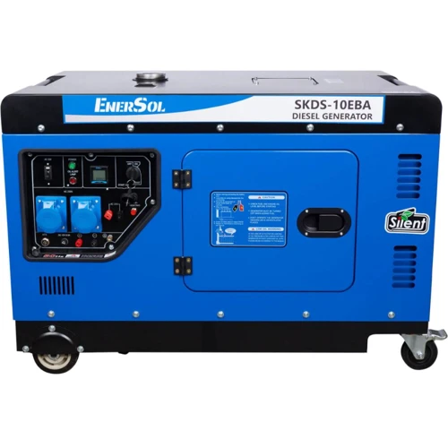 Дизельний генератор EnerSol SKDS-10EBA 9кВт