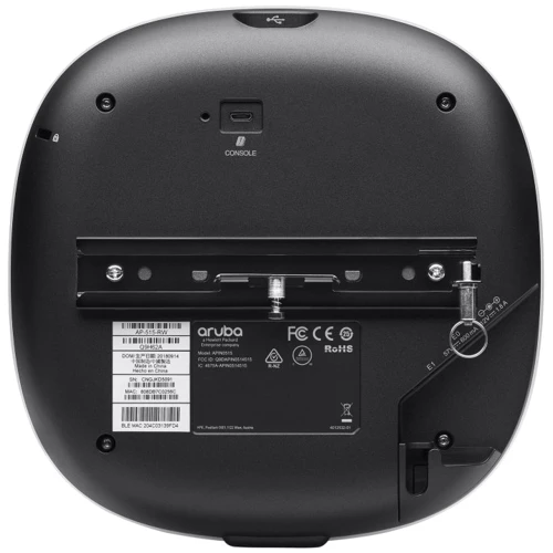 Точка доступу Wi-Fi HPE Aruba AP-515 Access Point (Q9H62A): Максимальна швидкість 4800(5GHz), 574(2,4GHz) Мбіт/с