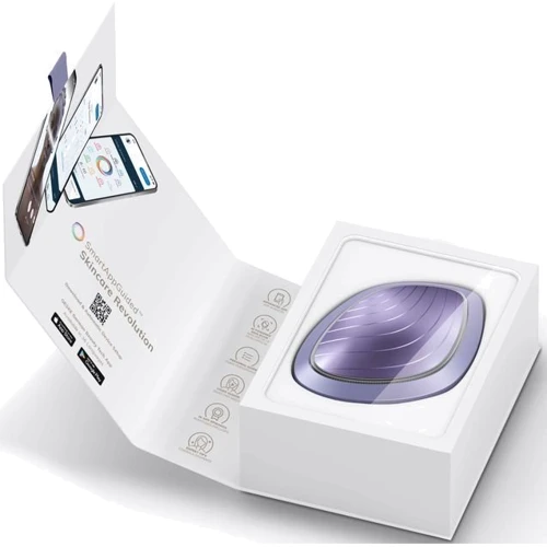 Звукова маска тепло та холод GESKE Sonic Warm & Cool Mask 9 в 1 Purple (GK000002PL01) фото 7