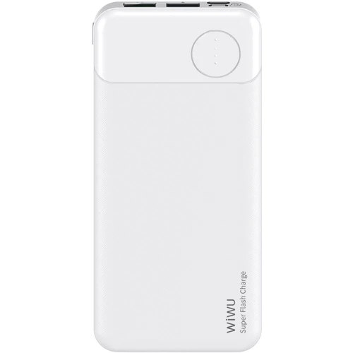 Внешний аккумулятор WIWU Power Bank 10000mAh 22.5W White (JC-14): Количество USB 3
