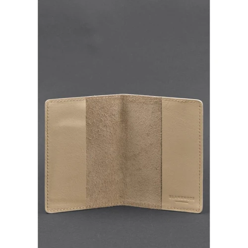 Обложка BlankNote для паспорта и военного билета 1.3 светло-бежевая (BN-OP-1-3-light-beige): Тип Обложки для документов