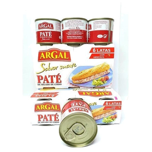 Паштет Argal, 6х83 г (WT4056)
