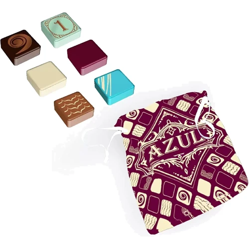 Настільна гра Plan B Games Azul: Master Chocolatier Майстер Шоколатьє рус. QR-код QR-код укр. правил (NMG60110EN): Вік від 8-ми років