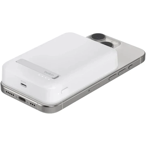 Зовнішній акумулятор Belkin Power Bank 10000mAh MagSafe 15W MagSafe Qi2 White (BPD008BTWH)