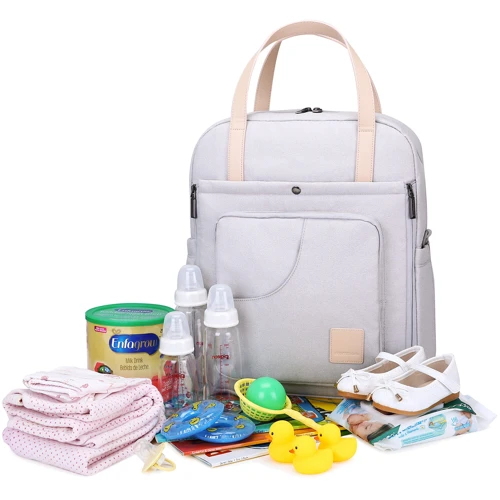 Сумка для мамы Mommore светло-серая (0090210A022)