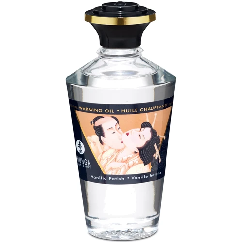 

Съедобное согревающее масло Warming Oil Intimate Kisses, 100 мл, ваниль