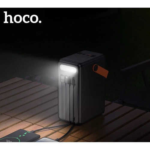 Внешний аккумулятор Hoco Power Bank 120000mAh DB120 Prometheus 22.5W Black: Тип батареи Литий-полимерные