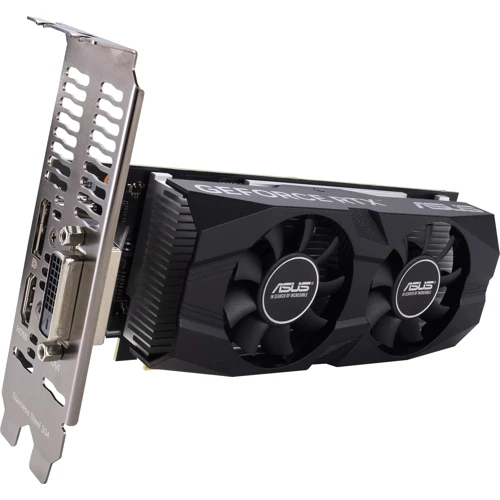 Видеокарта ASUS GeForce RTX 3050 6GB GDDR6 OC low profile RTX3050-O6G-LP-BRK: Тип памяти GDDR6