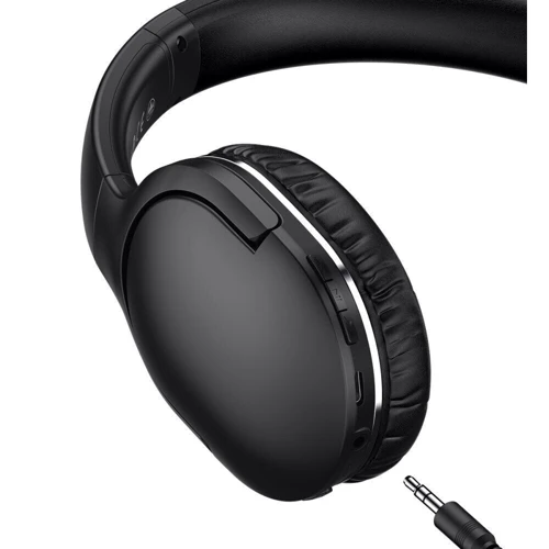 Наушники Baseus Encok D02 Pro Black (NGTD010301/NGD02-C01): Тип конструкции полноразмерные