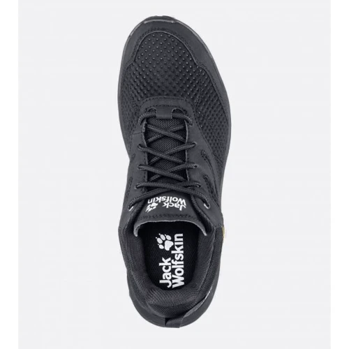 Кроссовки Jack Wolfskin Woodland Texapore Low W 4039241-6000 37.5 черные текстиль демисезон фото 5