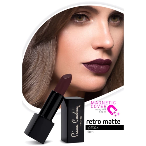 Pierre Cardin Retro Matte Lipstick № 158 Сливовый Помада для губ 4 g: Страна производитель Турция