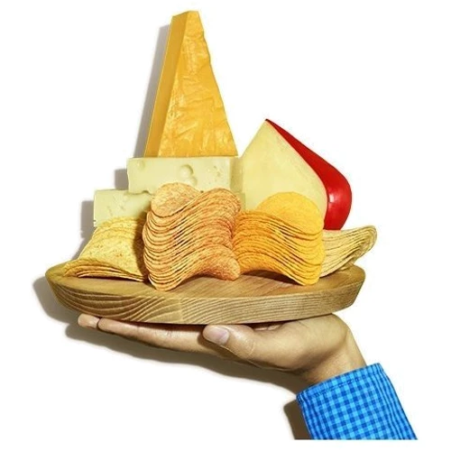 Чипсы Pringles Cheese & Onion, 165 г (WT00712): Вес нетто 165 г