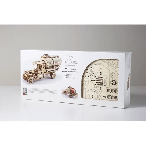 Механический 3D пазл UGEARS "Автоцистерна" (70021): Вид наука и техника