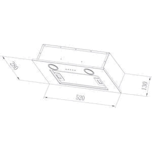 Вытяжка Candy CBG625/1W: Тип воздухоочистителя Рециркуляция, Отвод
