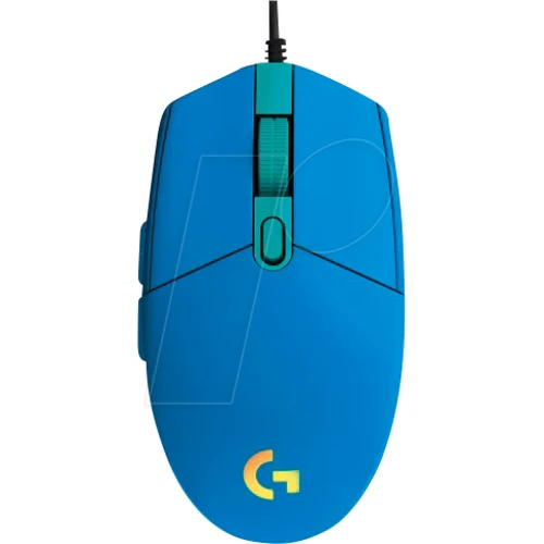 Мышь Logitech Wireless G203 Gaming Lightsync RGB Blue: Тип сенсора оптический