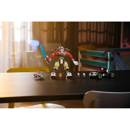 Конструктор LEGO DREAMZzz Робот-тигр Купера та Хот-род авто Зеро 1006 деталей (71497) фото 8