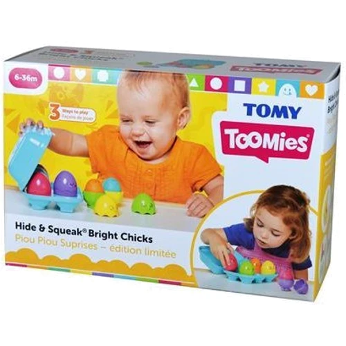 Набор-сортер Toomies Цыплята в скорлупе, голубой (E73081)
