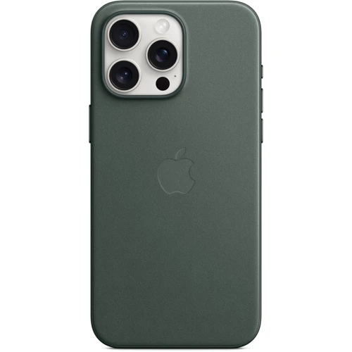 Чехол для iPhone Apple iPhone 15 Pro Max FineWoven Case with MagSafe - Evergreen (MT503ZM/A): Тип чехла накладка на заднюю часть