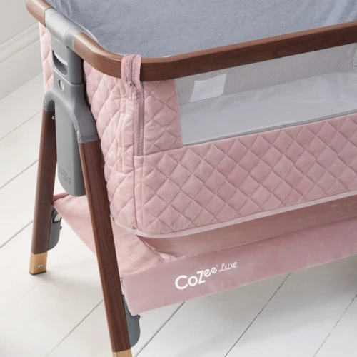 Кроватка Tutti Bambini CoZee Luxe Розовая (211208/6591): Опускающаяся стенка Есть
