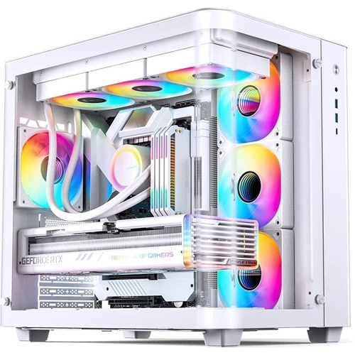 Корпус Jonsbo TK-3 White: Типоразмер Midi-Tower