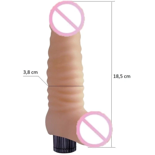 Вибратор CHISA 7.5 Vibrating Cock No.02, 291632