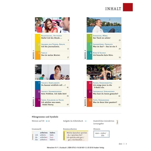 Menschen A1.1: Kursbuch mit AR-App: Обложка Мягкая