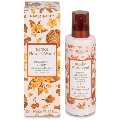 L'Erbolario Deodorant Lotion Лосьйон-дезодорант Сади Ломбардії 100 ml