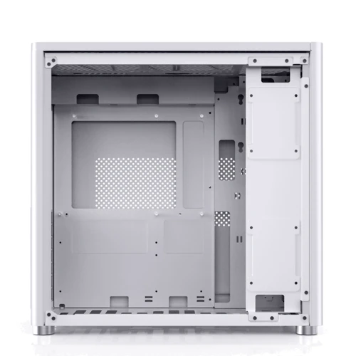 Корпус Jonsbo D40 Aluminum White: Материал передней панели сталь