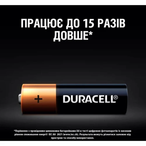 Duracell AA MN1500 LR06 8 (5000394006522 / 81417083 / 81480361) фото 2