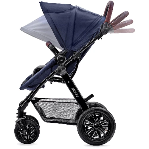 Универсальная коляска 3 в 1 Kinderkraft Moov Navy (KKWMOOVNAV00NC) фото 8