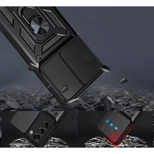 Чехол для телефонов BeCover Military Black for Samsung S901 Galaxy S22 (710001): Пленка в комплекте нет