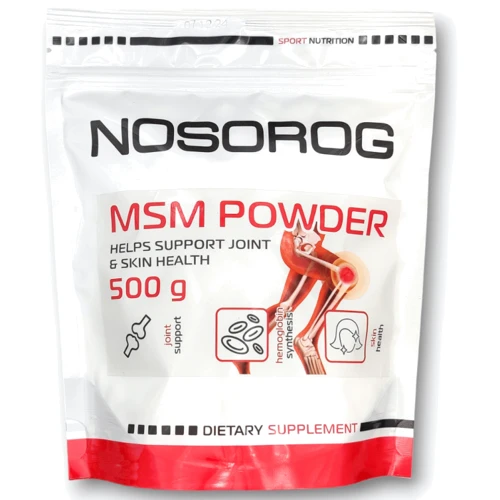 Nosorog MSM Powder Метилсульфонилметан 500 грамм