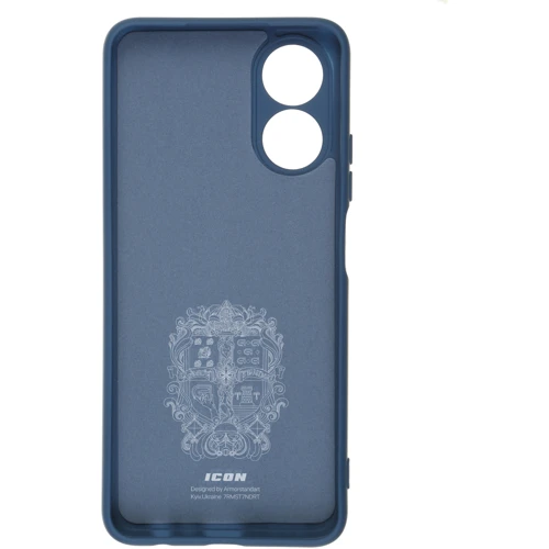 Чохол для телефона ArmorStandart ICON Case Camera cover Dark Blue для OPPO A17 4G (ARM64849): Колір синий