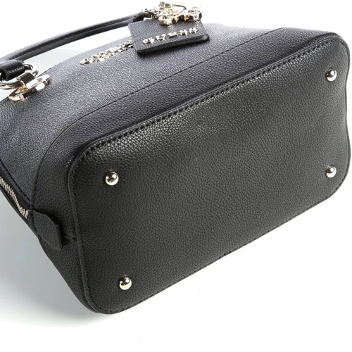 Женская сумка-купол Guess Cathleen Small Dome Satchel темно-серая (HWSG7737050-COA): Тип ручки Со съемным ремнем, Плечевой ремень, С двумя ручками, Короткая ручка
