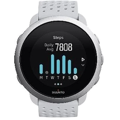 Смарт-часы Suunto 3 Pebble White (SS050416000): Фитнес-функции Шагомер, Подсчет калорий, Пульсометр