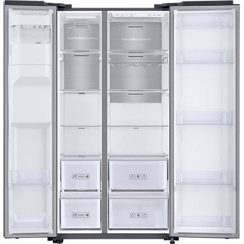 Холодильник Side-by-Side Samsung RS68N8240SL: Розміри ВxШxГ, см 178 x 91.2 x 71.6