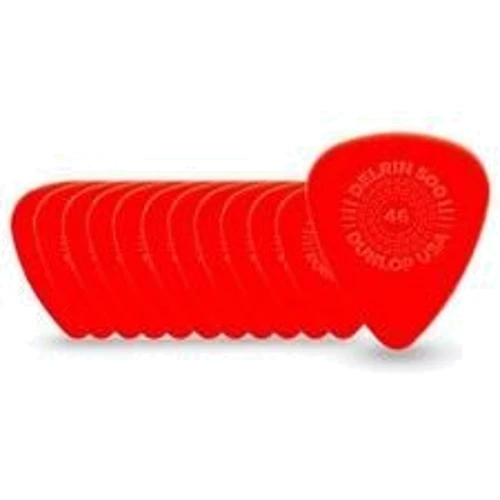 Медиатор Набор медиаторов DUNLOP 450P.46 Prime Grip Delrin 500 Player's Pack 0.46: Форма медиатора Standard