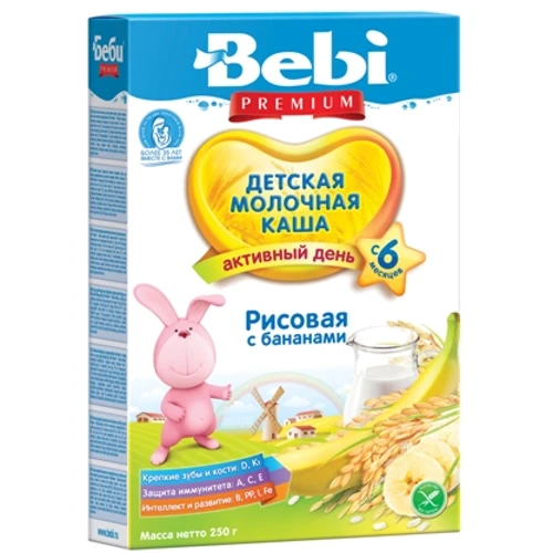 Каша молочная рисовая банан (3838600217712)