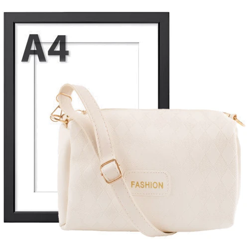 Женская сумка кросс боди Valiria Fashion белая (5DETAA2464-white): Фактура Матовая, Зернистая